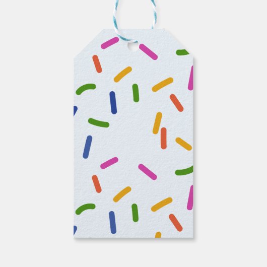 Etiket cadeautjes label donut Valentijnsdag Cadeaulabel (Achterkant)