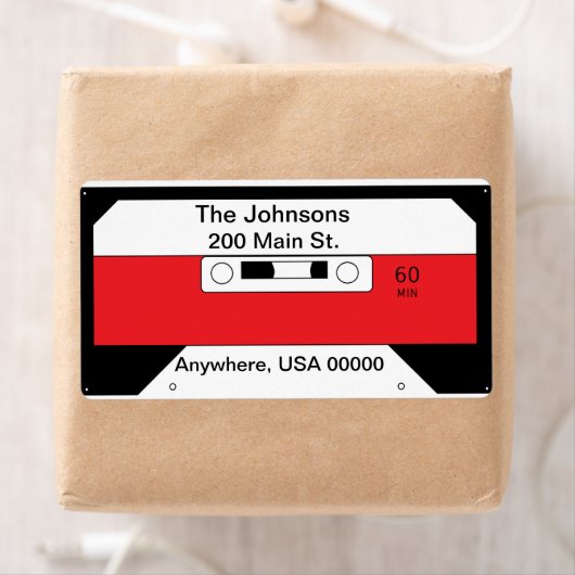 Etiket "Cassettebandje" (Insitu)