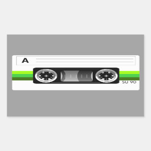 Etiket cassettebandsticker
