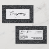 Etiket centreren - Fijnwol 02 Visitekaartje (Voorkant / Achterkant)