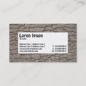 Etiket centrum - Bark 01 Visitekaartje (Achterkant)