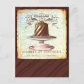  etiket Chocolat et Confiserie Briefkaart (Voorkant)