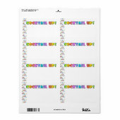 ETIKET COCKTAIL UP (Full Sheet)