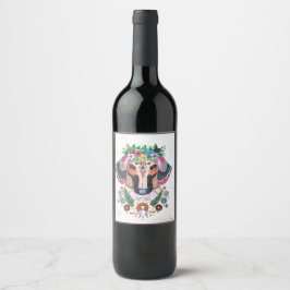 Etiket Dachshund Wine
