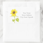 Etiket "Dansende zonnebloem" (Tas)