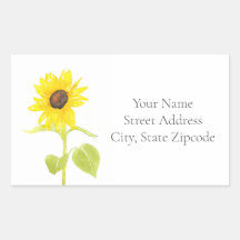 Etiket "Dansende zonnebloem"