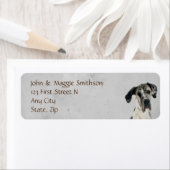 Etiket dierlijk merk voor reuen (Insitu)