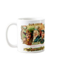 Etiket doos van de Unie