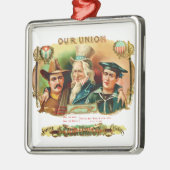 Etiket  doos van de Unie Metalen Ornament (Links)