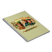 Etiket  doos van de Unie Notitieboek (Rechterzijde)