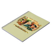 Etiket  doos van de Unie Notitieboek (Linkerzijde)