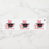 Etiket Drink - Afstuderen - Pet en diplomaat HAMby (Enkel label)