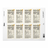 Etiket druppelflesvoeding (Full Sheet)