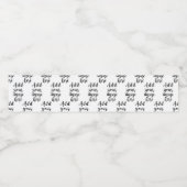 Etiket eigen Afbeelding water flesje toevoegen (Enkel label)