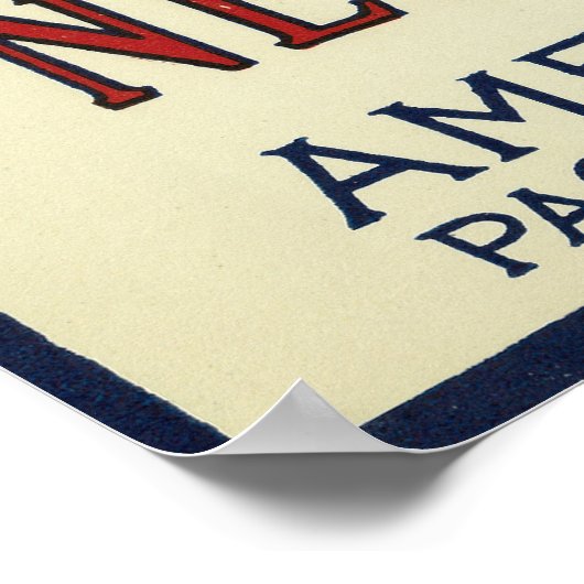 Etiket eikenmerk poster (Hoek)