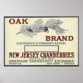 Etiket eikenmerk poster (Voorkant)