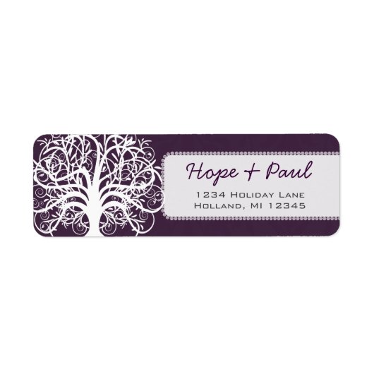 Etiket Eisplantenwervelkolom Rendeladres (Voorkant)