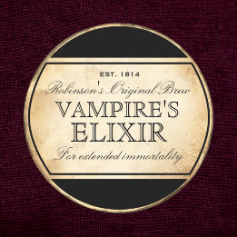 Etiket Elixir van Halloween  alchemy Vampire