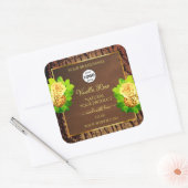 Etiket en Logo van houtkorrels - Bark Florence (Envelop)