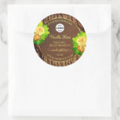 Etiket en Logo van houtkorrels - Bark Florence (Tas)