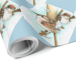 Etiket- en staartwappapier cadeaupapier