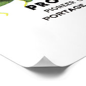 Etiket erwten-zaadverpakking poster (Hoek)