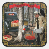 Etiket esdoorn (Voorkant)