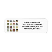 Etiket Estate Agent (Voorkant)