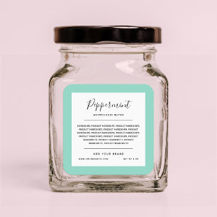 Etiket Etiket Eigen kleuringrediënten voor merk