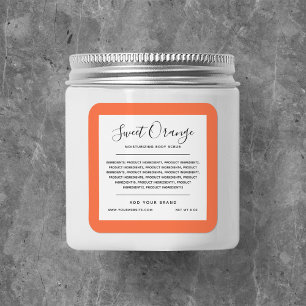 Etiket Etiket Eigen kleuringrediënten voor merk