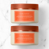 Etiket Etiket Ingrediënten Lijst Aangepaste Kleurs