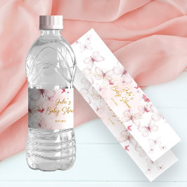 Etiket flesje Baby shower