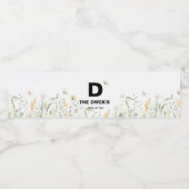 Etiket flesje flesje (Enkel label)