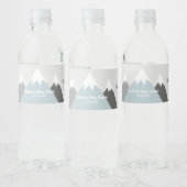 Etiket flesje gebergte, avontuuromslag (Flessen)