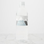 Etiket flesje gebergte, avontuuromslag (Voorkant)