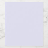 Etiket flesje met lavendel Wijn (Enkel label)