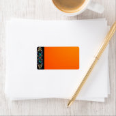 Etiket Floral adres (Insitu)