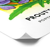 Etiket gecentreerde voorraad zeepverpakking poster (Hoek)