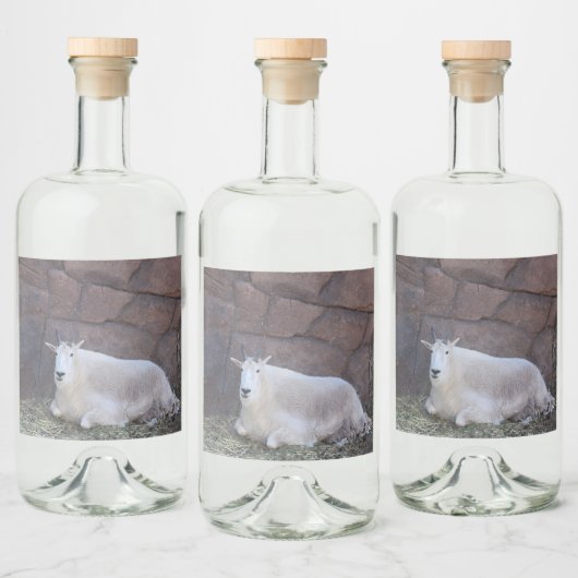 Etiket geit flesje (Flessen)