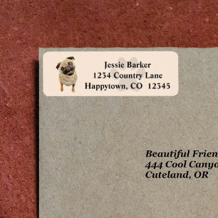 Etiket gekleurd filtreeradres