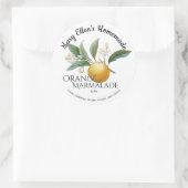 Etiket gepersonaliseerd Homemade Sinaasappel Marma (Tas)