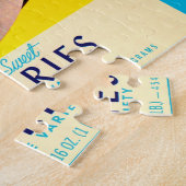 Etiket geperste kersen, van Flav-R-Pac Legpuzzel (Zijkant)