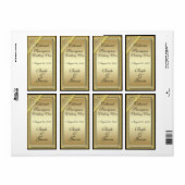 Etiket goudstaartwonden (Full Sheet)