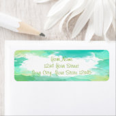 Etiket groene Waterverf (Insitu)