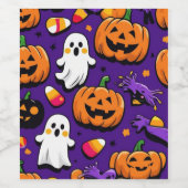 Etiket Halloween (Enkel label)