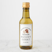 Etiket hazelnootextract (Voorkant)