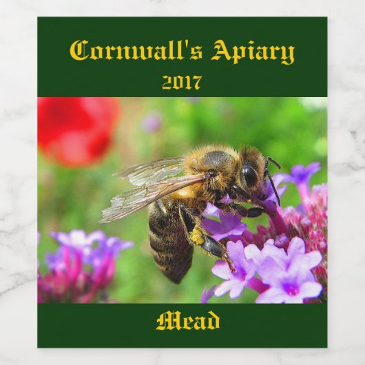 Etiket hondenhondenvlees (Enkel label)