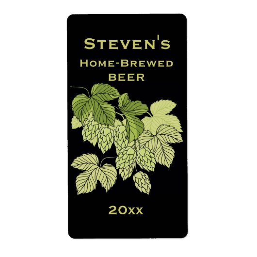 Etiket hop voor thuisgebruik (Voorkant)