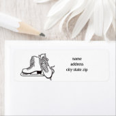 **ETIKET ICE SKATER** TERUGKEERADRES ETIKET (Insitu)