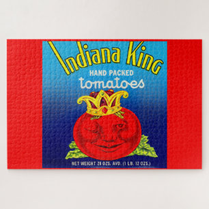 Etiket Indiana King tomaten Legpuzzel